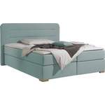 Boxspringbett von home affaire, in der Farbe Blau, andere Perspektive, Vorschaubild