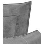 Sofagarnitur von Stylefy, in der Farbe Grau, aus Echtleder, andere Perspektive, Vorschaubild