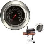 Edelstahl-Grillthermometer, BBQ-Grill-Grillthermometer der Marke LYCXAMES