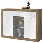 Highboard von MID.YOU, in der Farbe Weiss, aus Holzwerkstoff, andere Perspektive, Vorschaubild