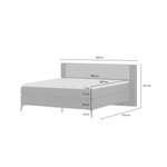 Boxspringbett von SKAGEN BEDS, in der Farbe Grau, andere Perspektive, Vorschaubild