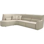 Ecksofa von Egoitaliano, in der Farbe Beige, aus Leder, andere Perspektive, Vorschaubild