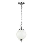 Deckenlampe von Elstead Lighting, in der Farbe Silber, aus Metall, Vorschaubild