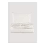 Bettwäsche-Garnitur von hessnatur, in der Farbe Weiss, aus Baumwolle, andere Perspektive, Vorschaubild
