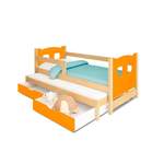 Kinderbett von Stylefy, in der Farbe Orange, aus Holzwerkstoff, andere Perspektive, Vorschaubild