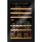 Kühlschrank von Amica, in der Farbe Schwarz, aus Holz, andere Perspektive, Vorschaubild
