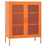 Werkzeugkasten von VIDAXL, in der Farbe Orange, aus Stahl, Vorschaubild