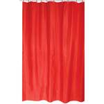 Duschvorhang von MSV, in der Farbe Rot, aus Polyester, andere Perspektive, Vorschaubild