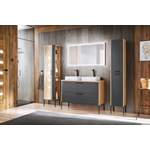 Waschbeckenunterschrank von Stylefy, in der Farbe Grau, aus Holzwerkstoff, andere Perspektive, Vorschaubild