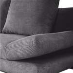 2/3-Sitzer Sofa von home24, in der Farbe Grau, aus Textil, andere Perspektive, Vorschaubild