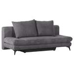 2/3-Sitzer Sofa von home24, in der Farbe Grau, aus Textil, Vorschaubild