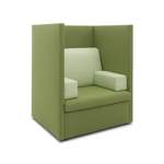 Gartenloungemobel von Pickup-Möbel, in der Farbe Grün, aus Polyethylen, andere Perspektive, Vorschaubild