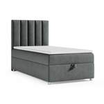 Boxspringbett von Best for Home, in der Farbe Grau, andere Perspektive, Vorschaubild