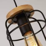 Deckenlampe von Searchlight, in der Farbe Braun, aus Holz, Vorschaubild