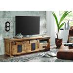 TV-Lowboard von Massivmoebel24, in der Farbe Braun, aus Massivholz, Vorschaubild