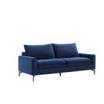 2/3-Sitzer Sofa von Kauf-unique, in der Farbe Blau, aus Polyester, andere Perspektive, Vorschaubild