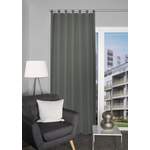 Schlaufenschal von Home Basics, in der Farbe Grau, aus Polyester, andere Perspektive, Vorschaubild