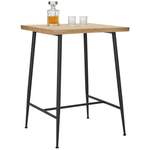 Bar-Stehtisch von Modern Living, in der Farbe Schwarz, aus Holzwerkstoff, andere Perspektive, Vorschaubild