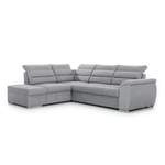 Ecksofa von Stylefy, aus Velours, andere Perspektive, Vorschaubild