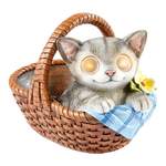 Deko-Korb Kätzchen der Marke MODERNE HAUSFRAU