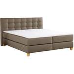 Boxspringbett von home affaire, in der Farbe Braun, andere Perspektive, Vorschaubild