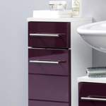 Waschbeckenunterschrank von Star Möbel, in der Farbe Lila, aus Spanplatte, andere Perspektive, Vorschaubild