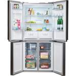 Kühlschrank von Hanseatic, aus Sicherheitsglas, andere Perspektive, Vorschaubild