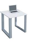 Schreibtisch von VCM, in der Farbe Weiss, aus Spanplatte, Vorschaubild