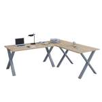 Schreibtisch von VCM, in der Farbe Braun, aus Holzwerkstoff, Vorschaubild