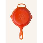 Pfanne von Le Creuset, in der Farbe Orange, andere Perspektive, Vorschaubild