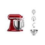 Küchenmachine von KitchenAid, in der Farbe Rot, aus Metall, andere Perspektive, Vorschaubild