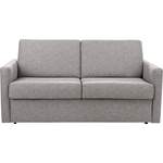 2/3-Sitzer Sofa von PLACES OF STYLE, in der Farbe Grau, aus Teilmassiv, andere Perspektive, Vorschaubild