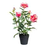 Kunstpflanze Rosenbusch,