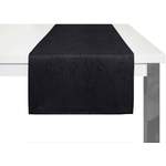 Tischläufer von Wirth, in der Farbe Schwarz, aus Polyester, andere Perspektive, Vorschaubild