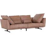 Bigsofa von PLACES OF STYLE, in der Farbe Beige, aus Leder, Vorschaubild