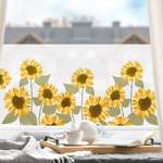 Fensterfolie Sonnenblumen der Marke Bilderwelten