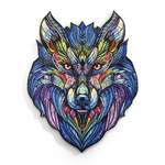 Holz-Puzzle Wolf