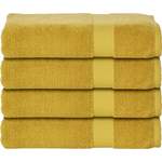 Handtuch-Set von done.®, in der Farbe Gold, aus Baumwolle, Vorschaubild