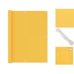 Balkonsichtschutz von VIDAXL, in der Farbe Gelb, aus Aluminium, andere Perspektive, Vorschaubild