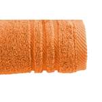 Handtuch-Set von como, in der Farbe Orange, aus Baumwolle, andere Perspektive, Vorschaubild