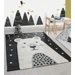 Kinderteppich von the carpet, in der Farbe Schwarz, andere Perspektive, Vorschaubild