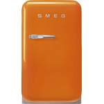 Kühlschrank von SMEG, in der Farbe Orange, andere Perspektive, Vorschaubild