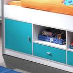 Komplett-Jugendzimmer von 4Home, in der Farbe Blau, aus Spanplatte, andere Perspektive, Vorschaubild
