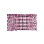 Scheibengardine von Abakuhaus, in der Farbe Rosa, aus Microfaser, andere Perspektive, Vorschaubild