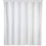 Duschvorhang von Wenko, in der Farbe Weiss, aus Polyester, andere Perspektive, Vorschaubild