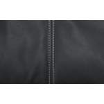 Eckbank, in der Farbe Grau, aus Leder, andere Perspektive, Vorschaubild