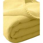 Tagesdecke von Kneer, in der Farbe Gelb, aus Baumwolle, Vorschaubild