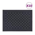 Handtuch-Set von vidaXL, in der Farbe Grau, aus Baumwolle, andere Perspektive, Vorschaubild