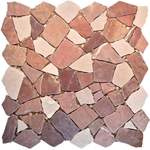 Mosaikmatte Polygonal