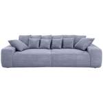 Bigsofa von home affaire, in der Farbe Grau, aus Cord, andere Perspektive, Vorschaubild